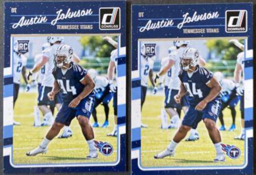 Austin Johnson #305 Football Cards 2016 Panini Donruss