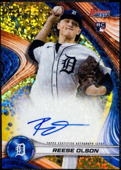 Reese Olson [Gold Mini-Diamond Refractor] #B24-RO