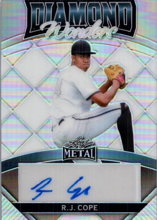 R.J. Cope #DW-RJC 2024 Leaf Metal Baseball Diamond Wonders