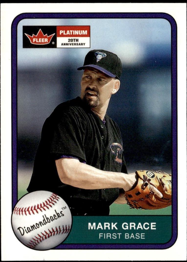 Mark Grace #104 2001 Fleer Platinum Baseball