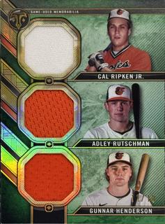 Gunnar Henderson / Cal Ripken Jr. / Adley Rutschman
