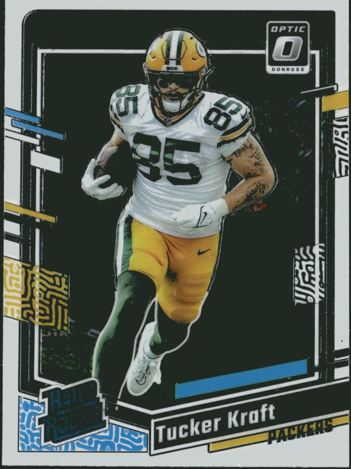 Tucker Kraft #201 2023 Panini Contenders Optic Football
