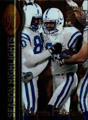 Marvin Harrison #146 1997 Zenith Football