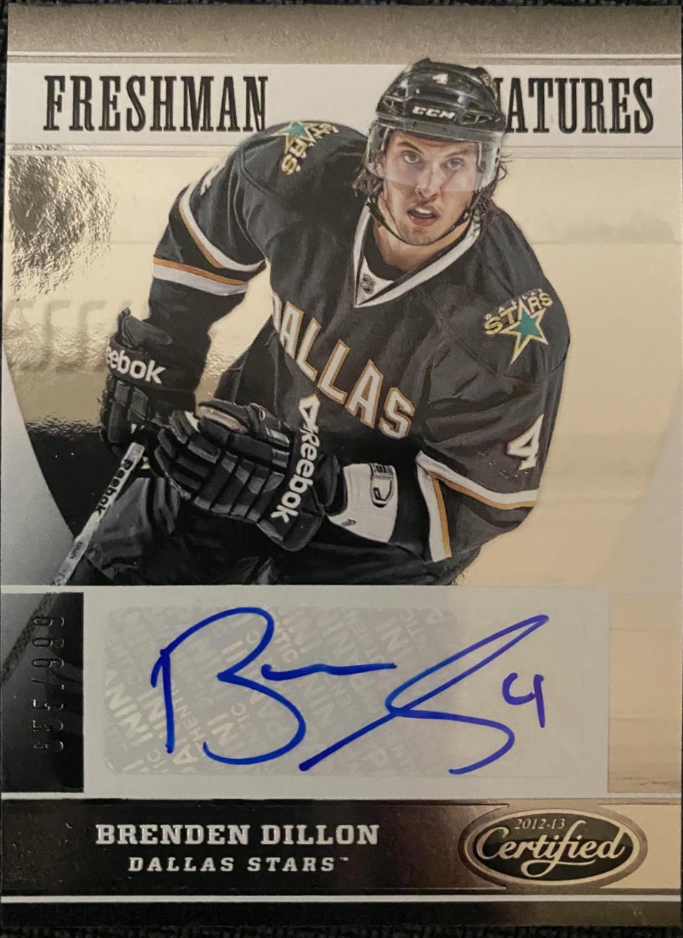 Brenden Dillon #160 2012-13 Panini Certified Hockey