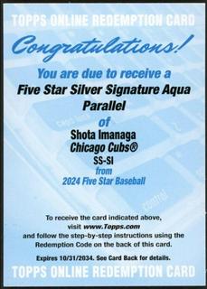 Shota Imanaga