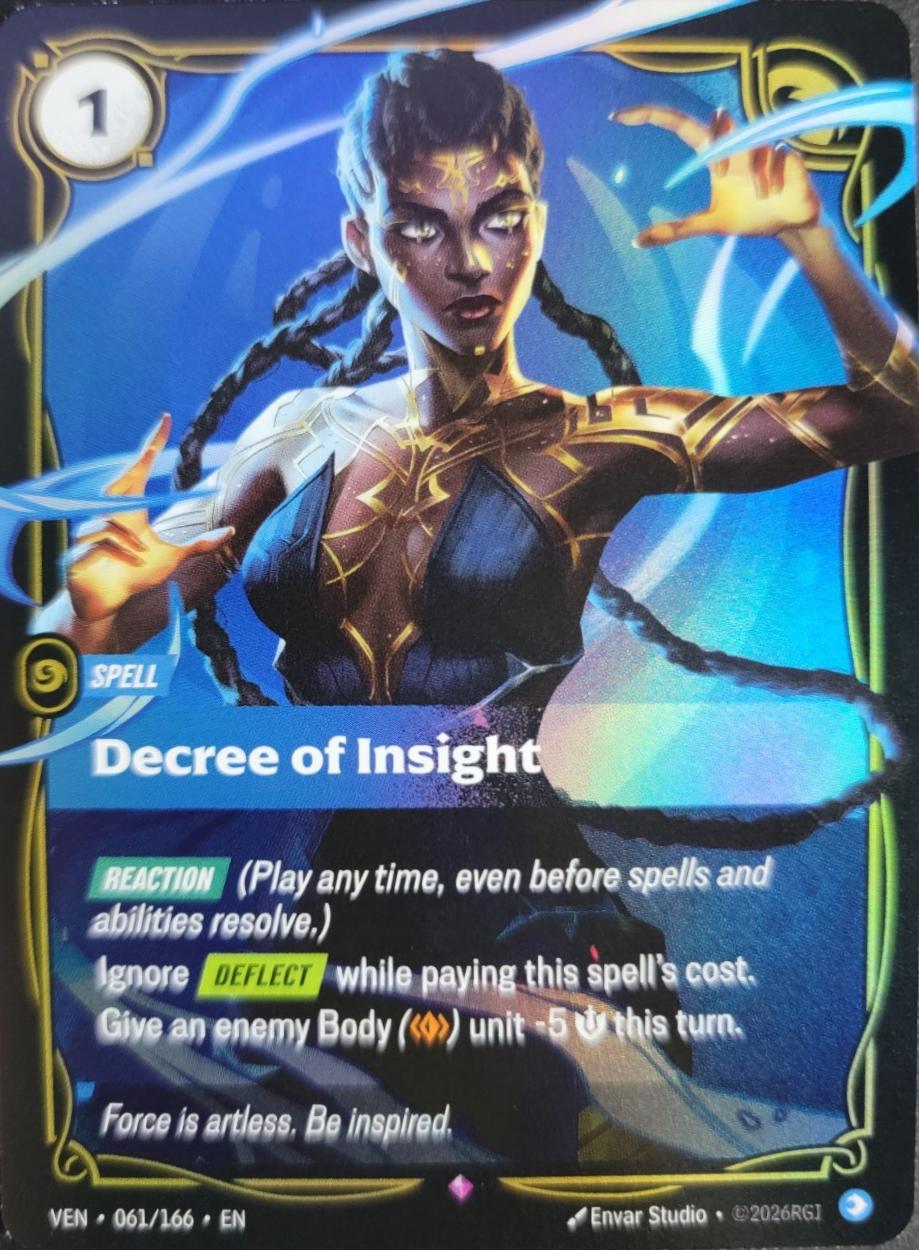 Decree of Insight (Riftbound Vendetta)