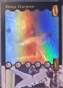Tony Gywnn #15 Baseball Cards 1996 Denny's Instant Replay Holograms