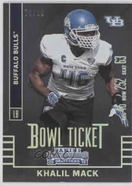 Khalil Mack [Bowl Ticket] #64