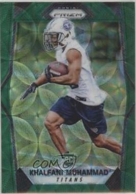 Khalfani Muhammad #290 Football Cards 2017 Panini Prizm