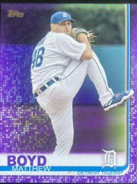 Matthew Boyd [Purple] (2019 Topps)