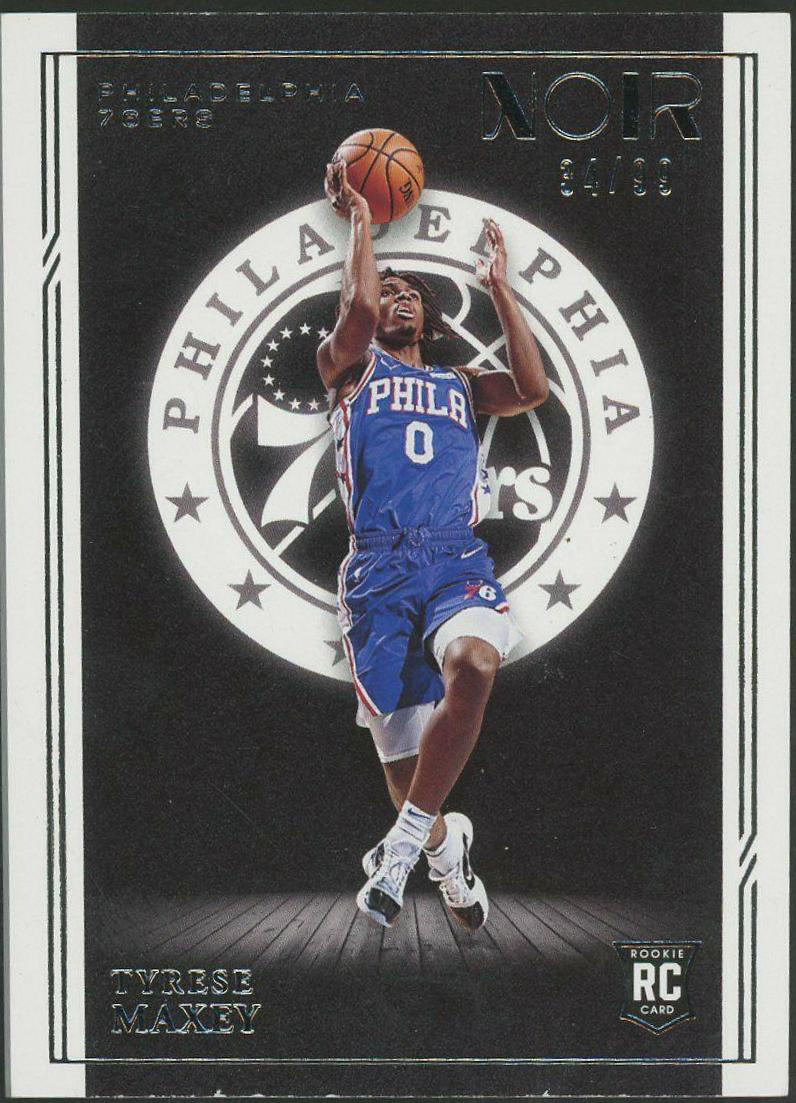 Tyrese Maxey #185 2020-21 Panini Noir Basketball