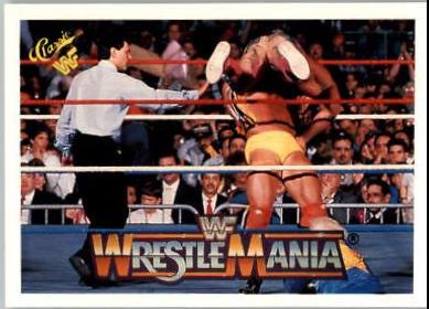 Ravishing' Rick Rude, Ultimate Warrior #112 Wrestling Cards 1990 Classic WWF The History of Wrestlemania