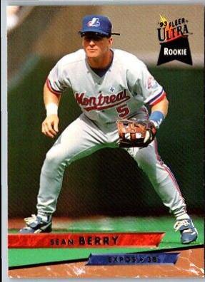 Sean Berry #411 Baseball Cards 1993 Ultra
