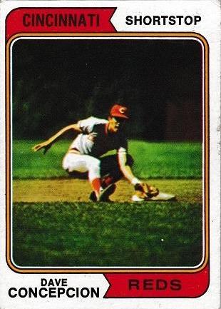 Dave Concepcion #435 Baseball Cards 1974 Topps