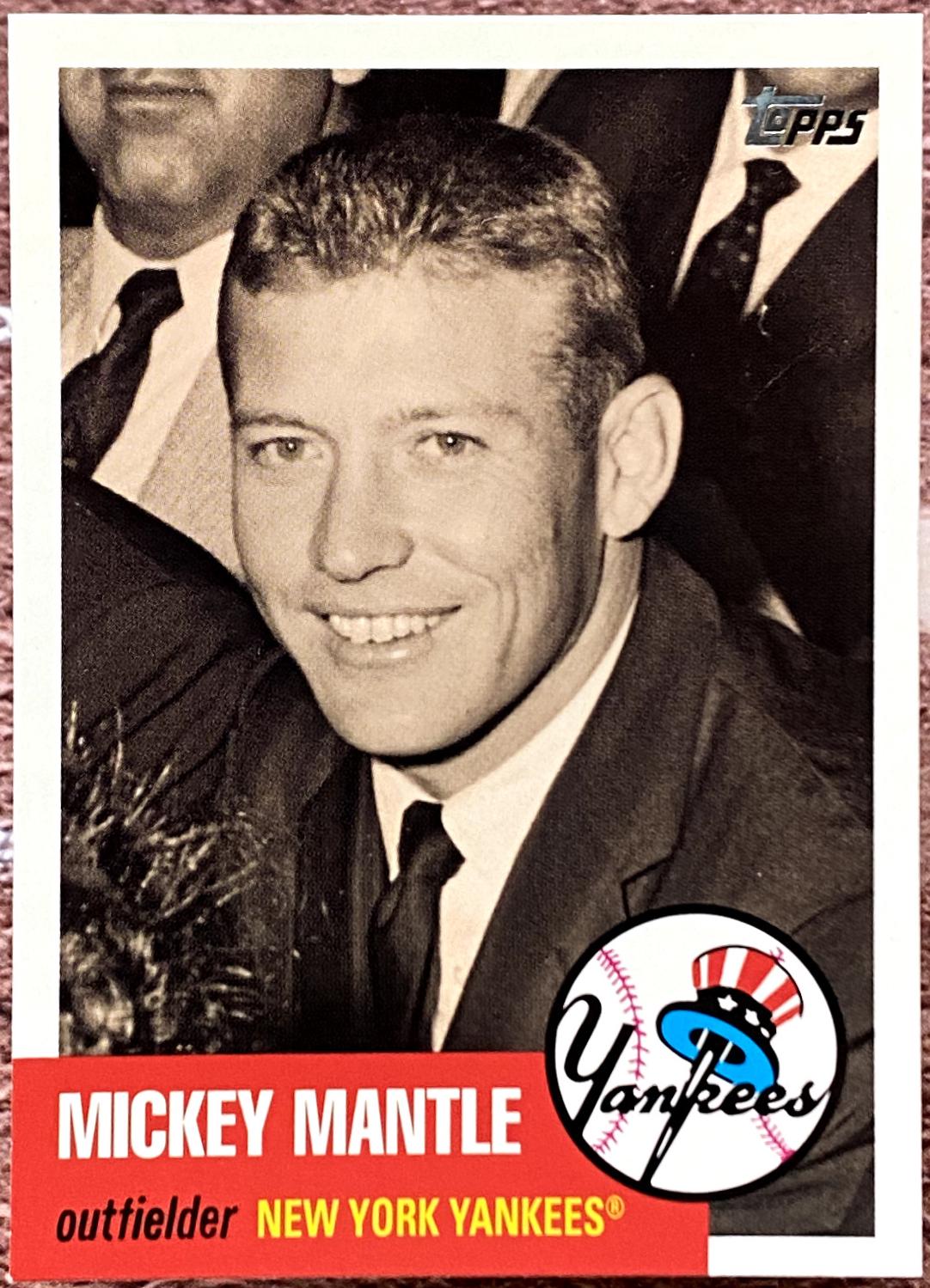 Mickey Mantle #MMS24 Baseball Cards 2007 Topps Mickey Mantle Story