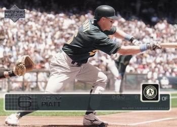 Adam Piatt #40 Baseball Cards 2003 Upper Deck