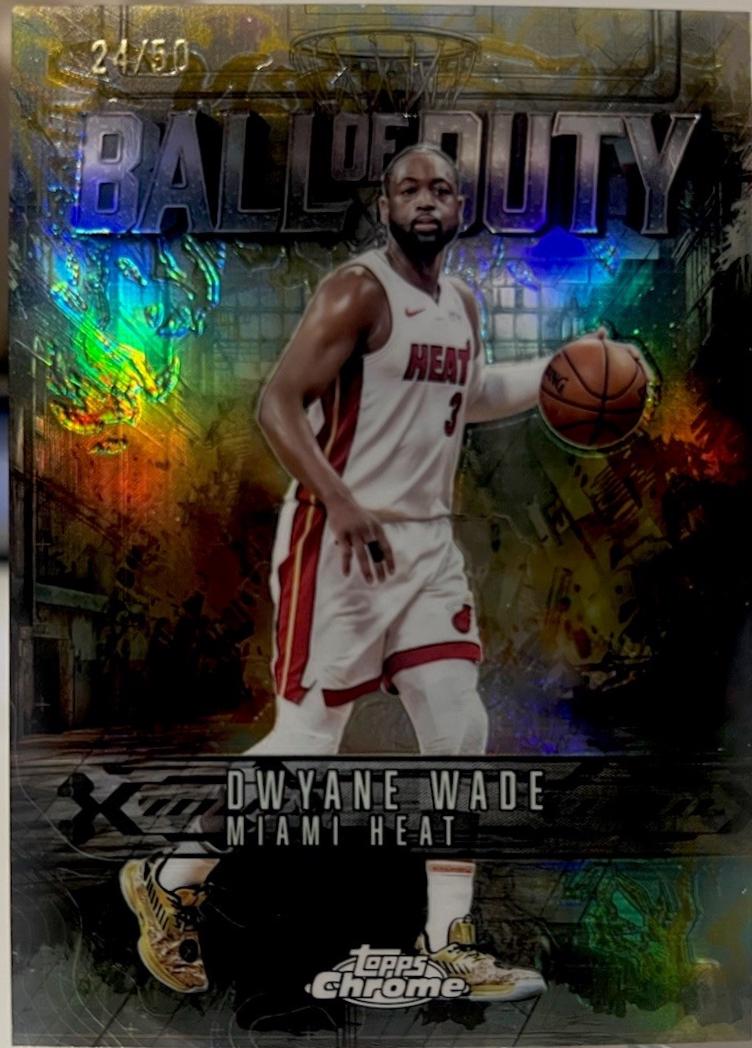 Dwyane Wade [Gold Refractor] #BD-16 Prices | 2025 Topps Chrome