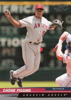 Chone Figgins #3 Baseball Cards 2005 Leaf