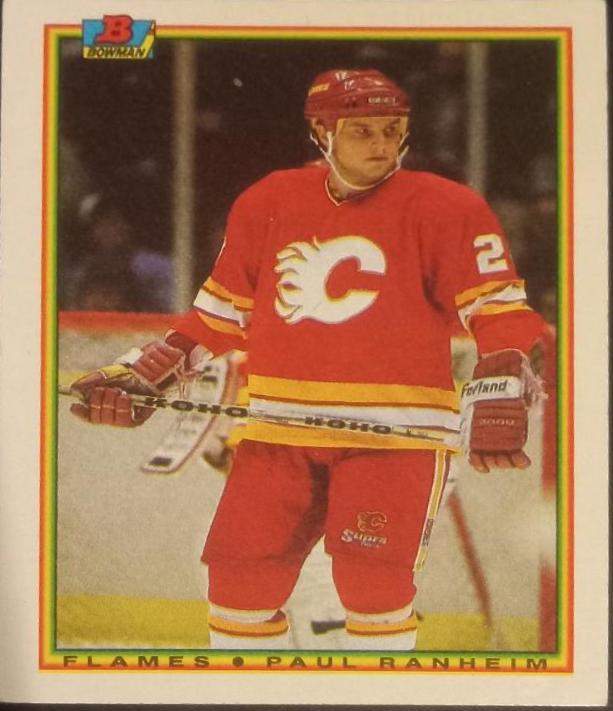 Paul Ranheim #100 Hockey Cards 1990 Bowman