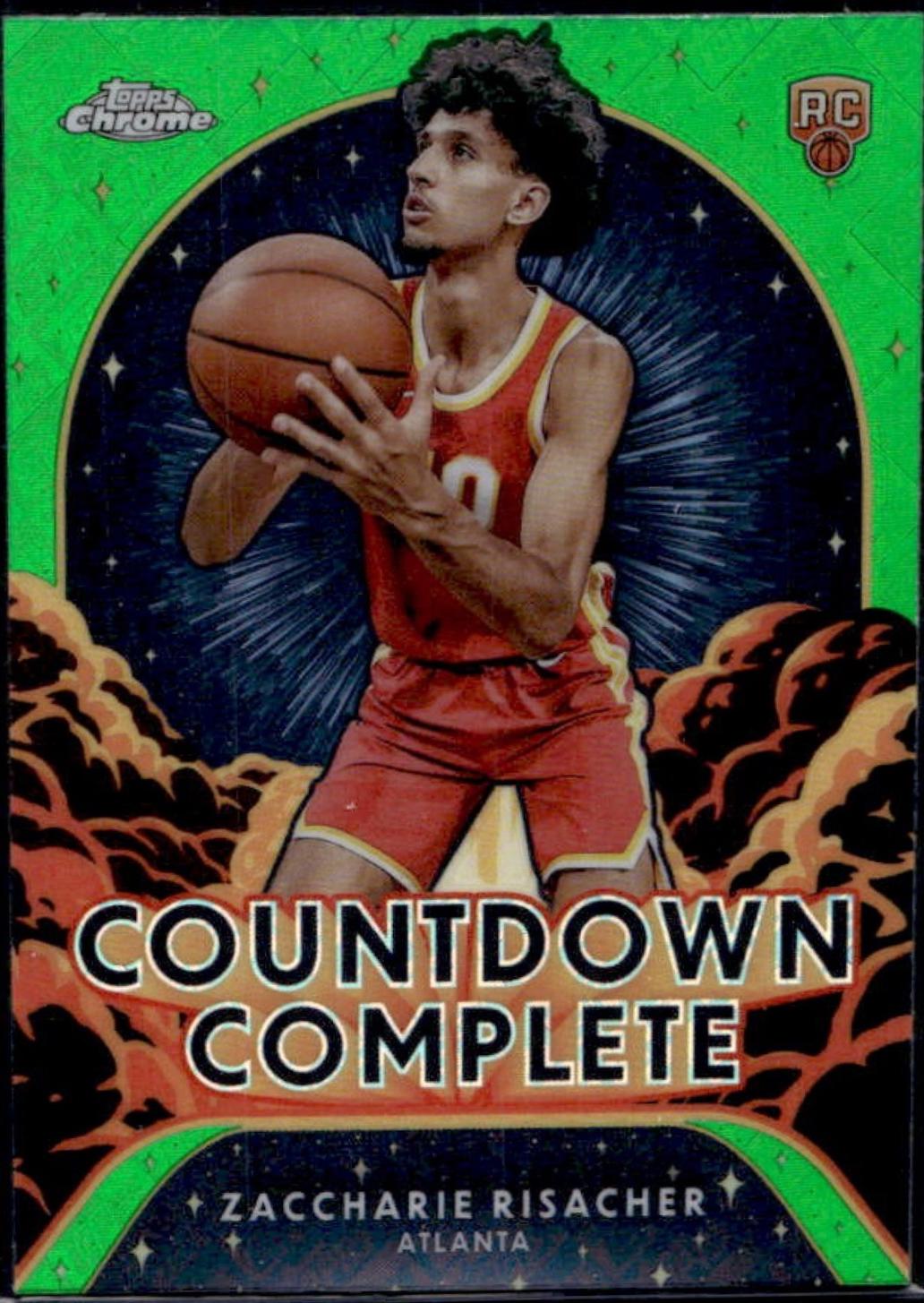 Zaccharie Risacher [Topps Green Refractor] #CC-11