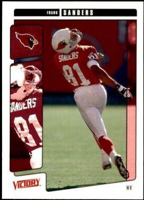 Frank Sanders #5 Football Cards 2001 Upper Deck Victory