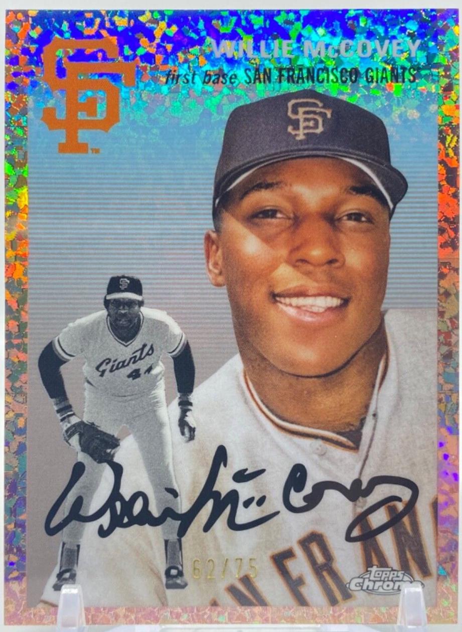 Willie McCovey [Rose Gold Mini-Diamond Refractor] #404