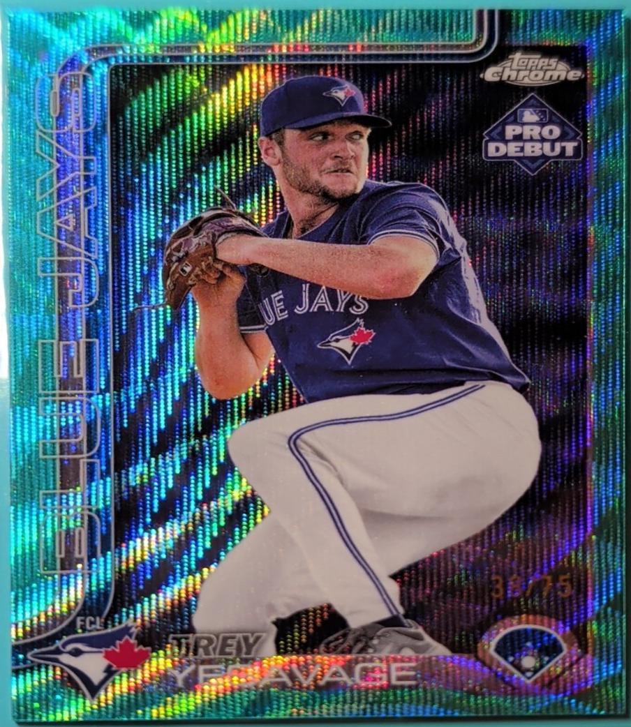 Trey Yesavage [Aqua Wave Refractor] #PDC-45