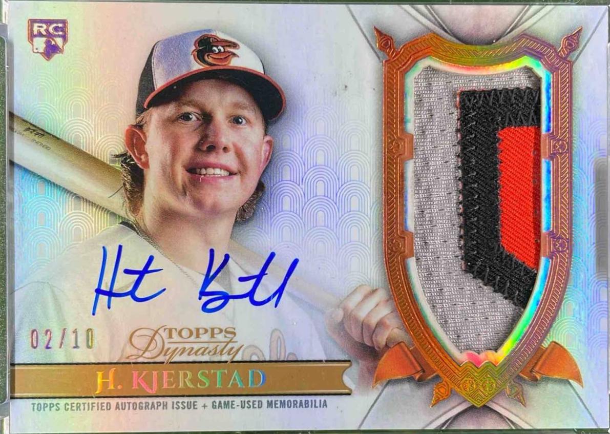 Heston Kjerstad [Autograph Patch] #DAP-HK6