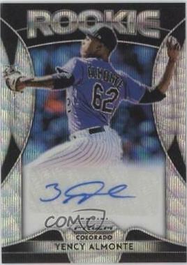 Yency Almonte [Blue Wave Prizm] #RA-YA