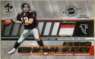 Chris Chandler #5 Football Cards 2001 Pacific Private Stock