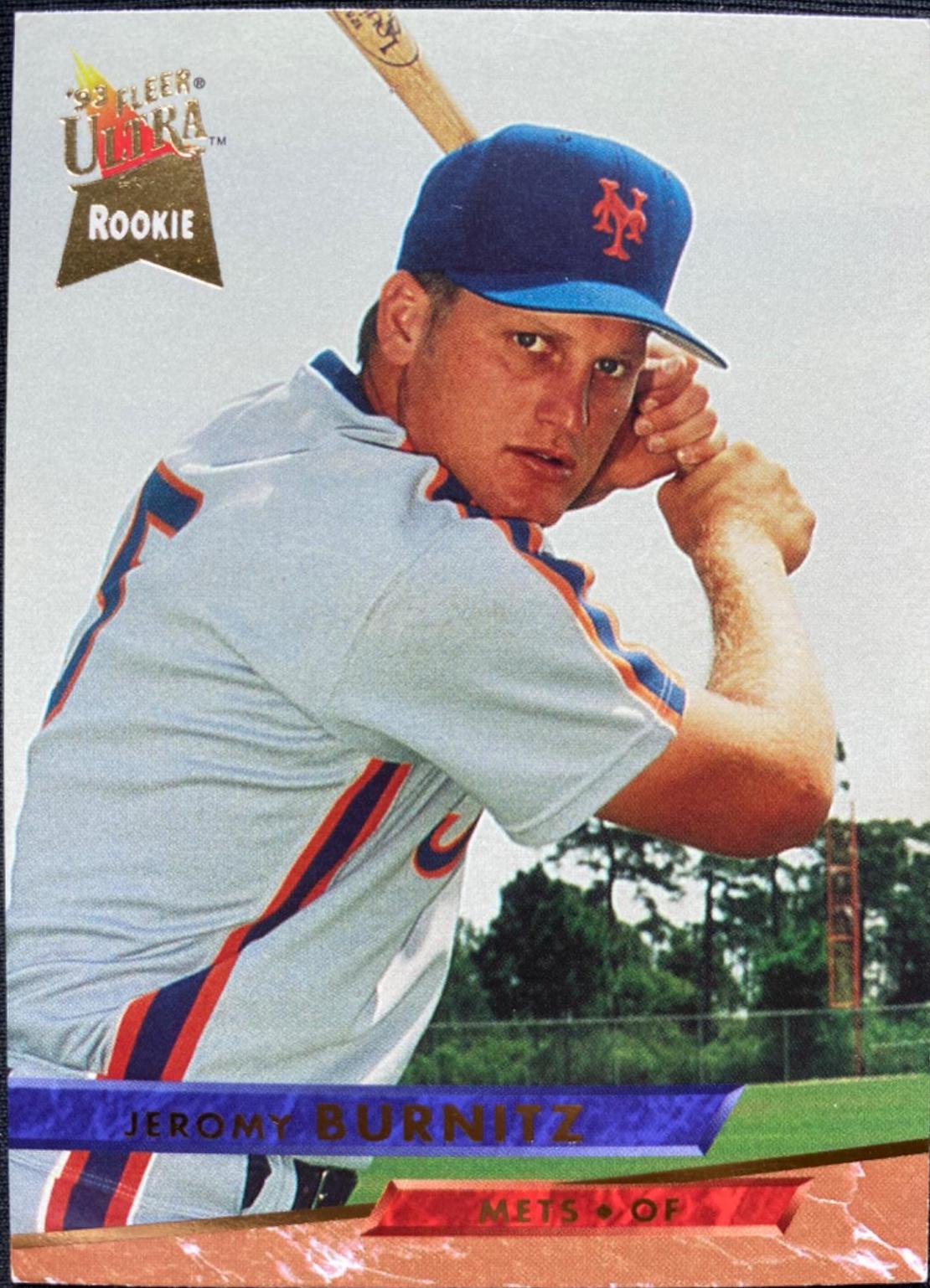 Jeromy Burnitz #423 Baseball Cards 1993 Ultra