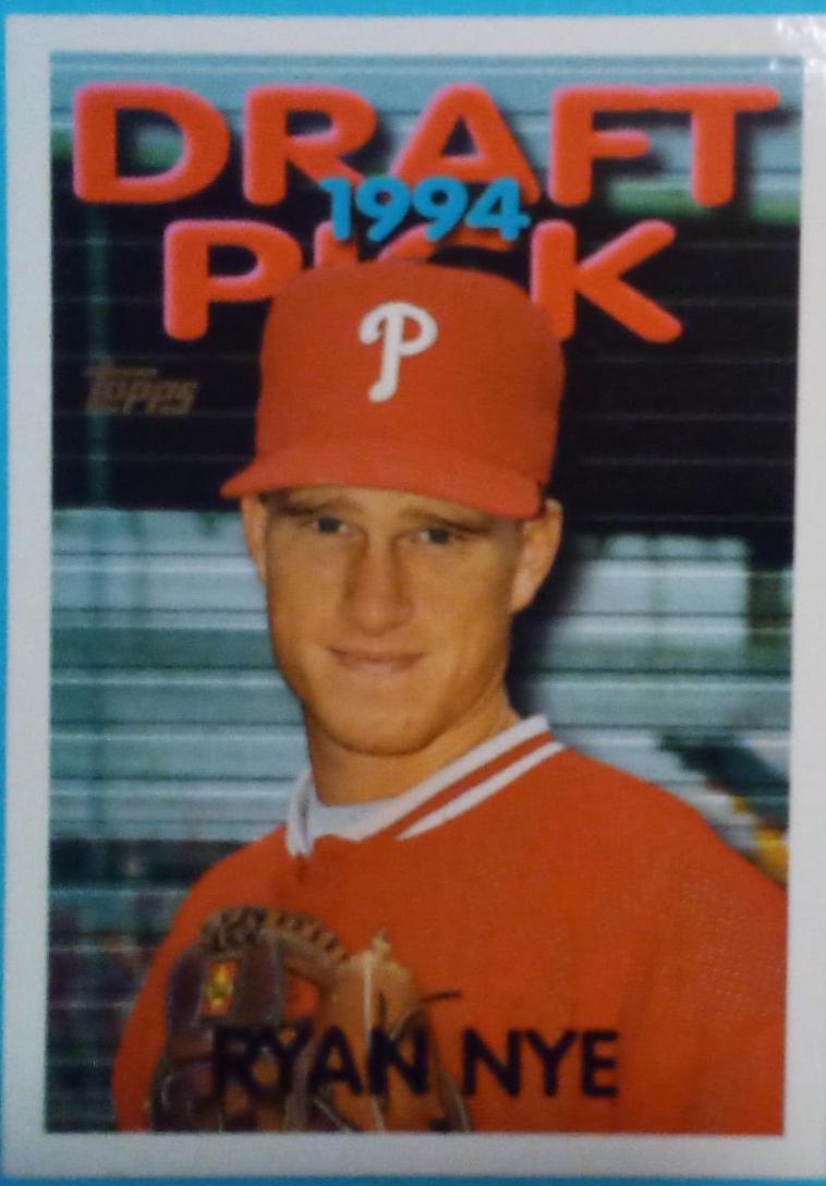 Ryan Nye #421 Baseball Cards 1995 Topps