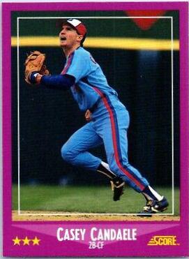 Casey Candaele #97 Baseball Cards 1988 Score