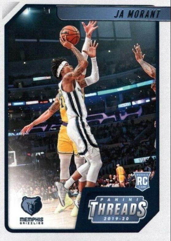 JA Morant #84 Basketball Cards 2019 Panini Chronicles