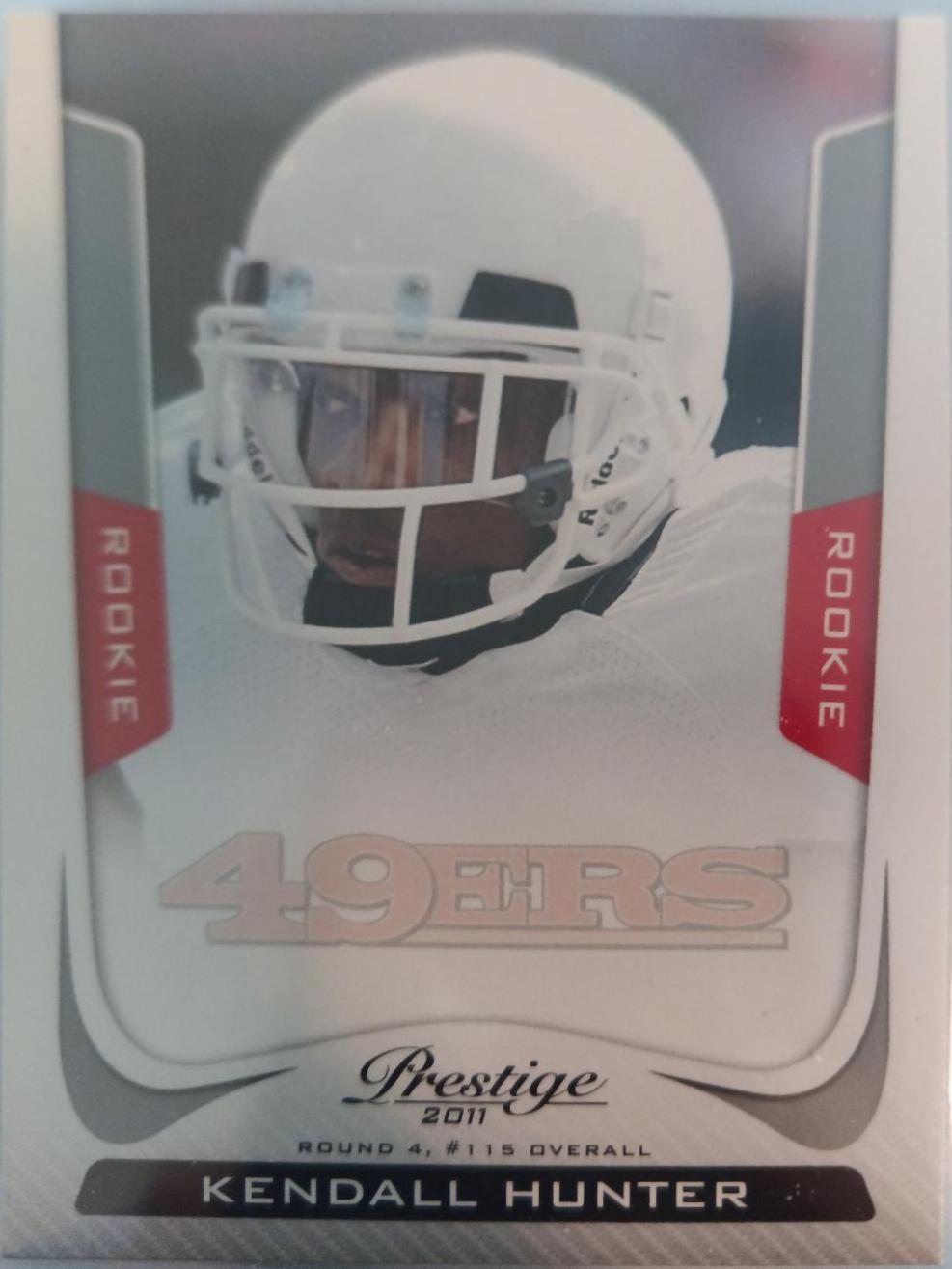 Kendall Hunter #258 Football Cards 2011 Panini Prestige