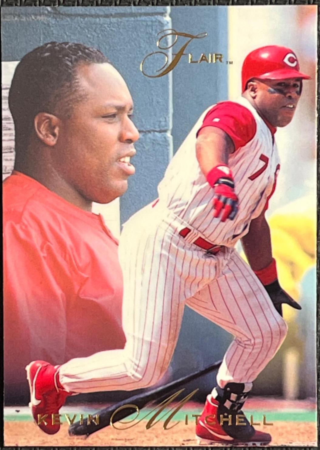 Kevin Mitchell #28 Baseball Cards 1993 Flair