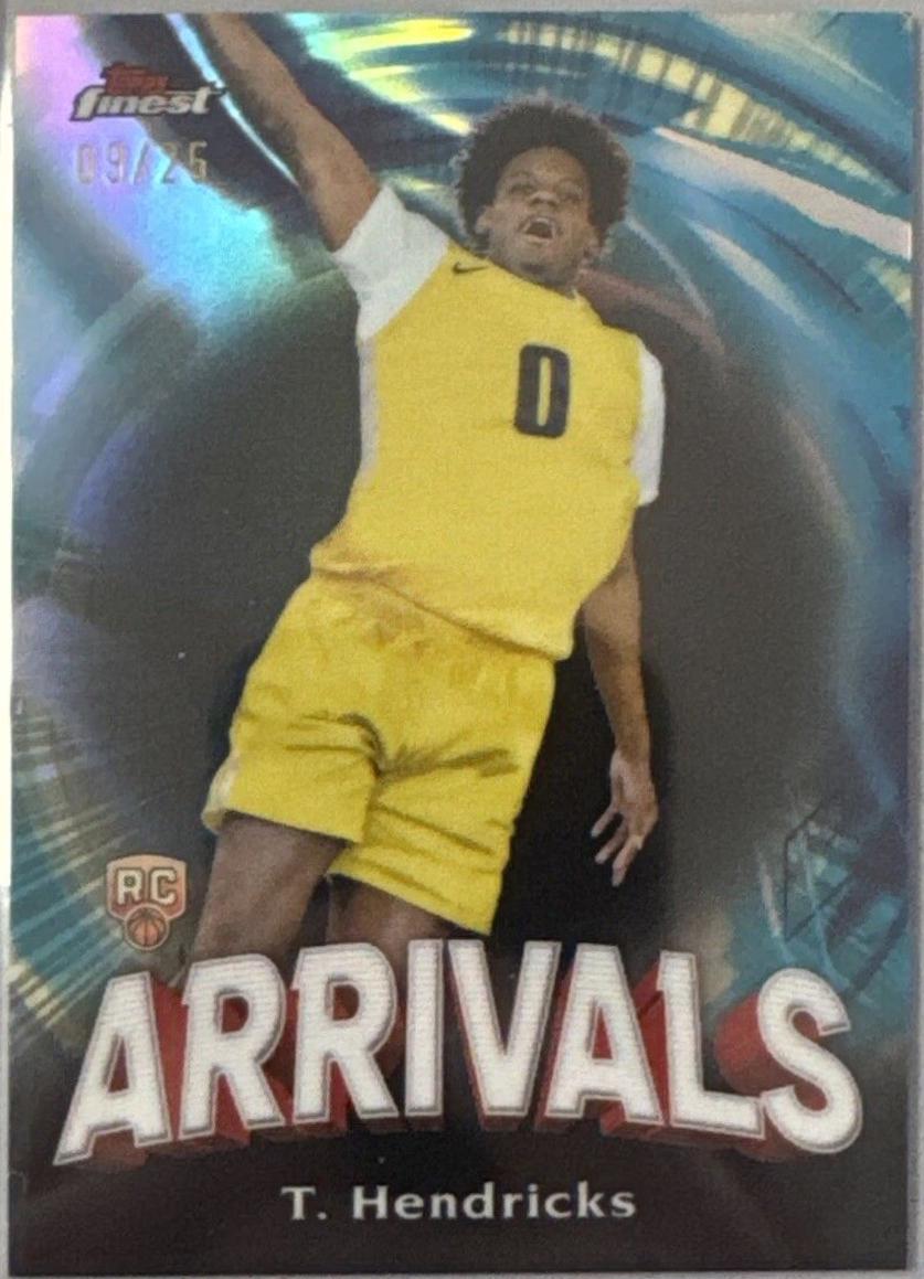 Taylor Hendricks #A-12 Basketball Cards 2023 Topps Finest Arrivals