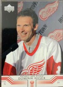Dominik Hasek #66 Hockey Cards 2001 Upper Deck