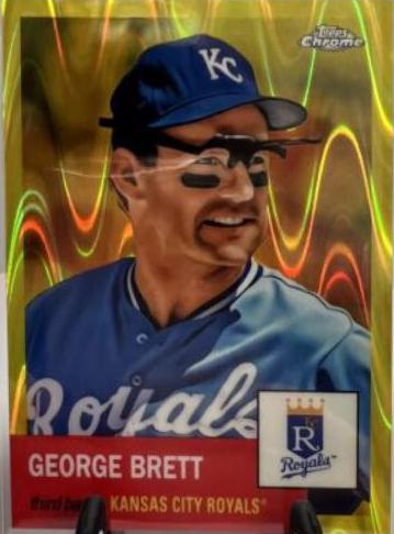 George Brett [Yellow RayWave Refractor] #5