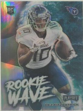 Dez Fitzpatrick #RW-DFI Football Cards 2021 Panini Playoff Rookie Wave