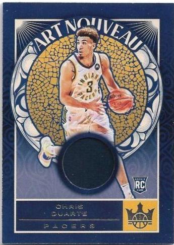 Chris Duarte #AN-CDU Basketball Cards 2021 Panini Court Kings Art Nouveau