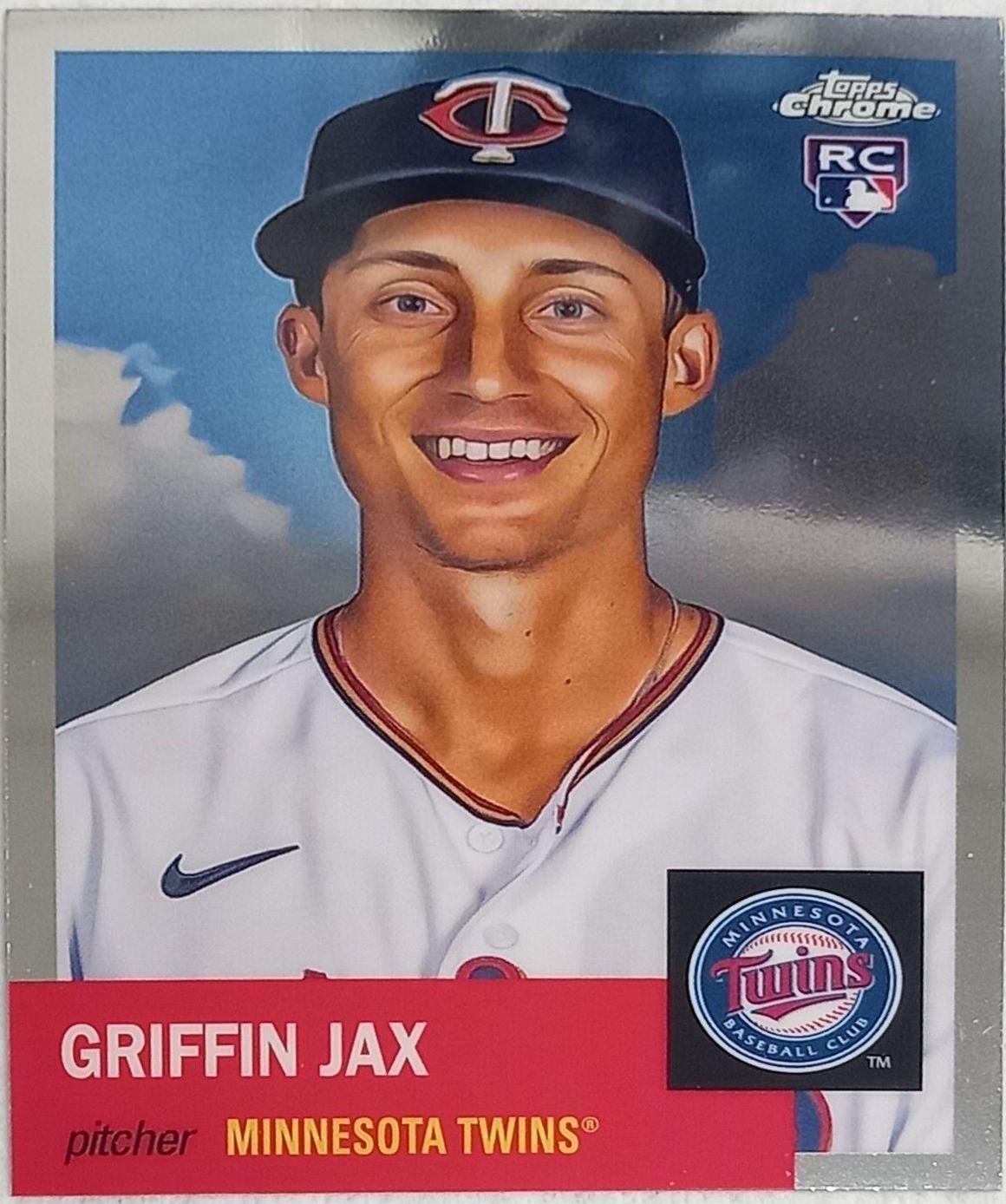 Griffin Jax #76 Baseball Cards 2022 Topps Chrome Platinum Anniversary