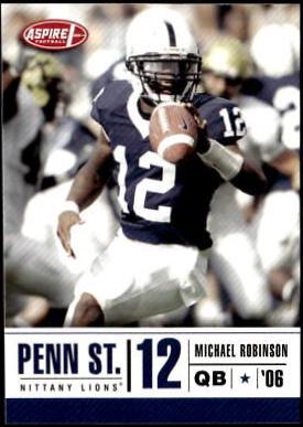 Michael Robinson #12 Football Cards 2006 Sage Aspire