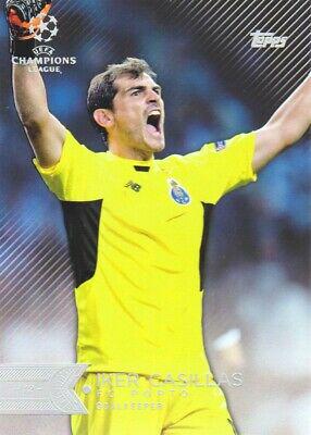 Iker Casillas #164 2015 Topps UEFA Champions League Showcase
