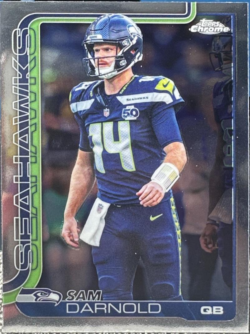 Sam Darnold [Football Leather Purple] #275
