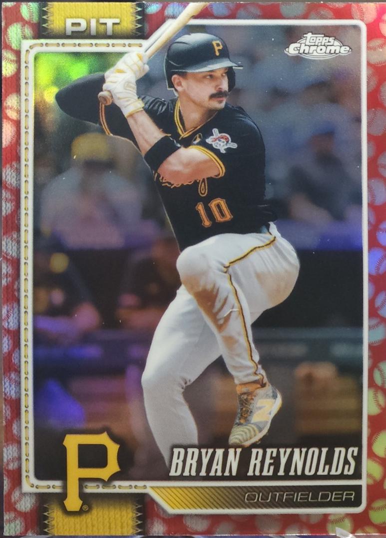 2026 Bryan Reynolds [Baseball Seams Refractor] #163
