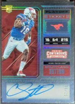 Courtland Sutton #107 2018 Panini Contenders Draft Picks Football