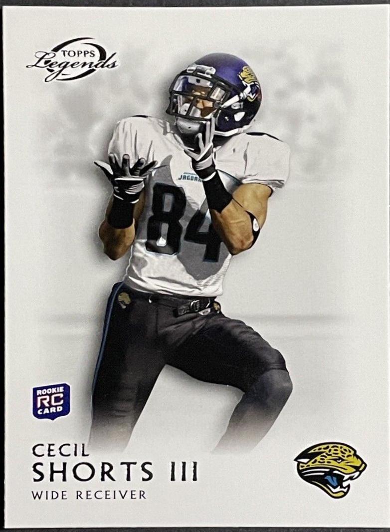 Cecil Shorts III #22 Football Cards 2011 Topps Legends
