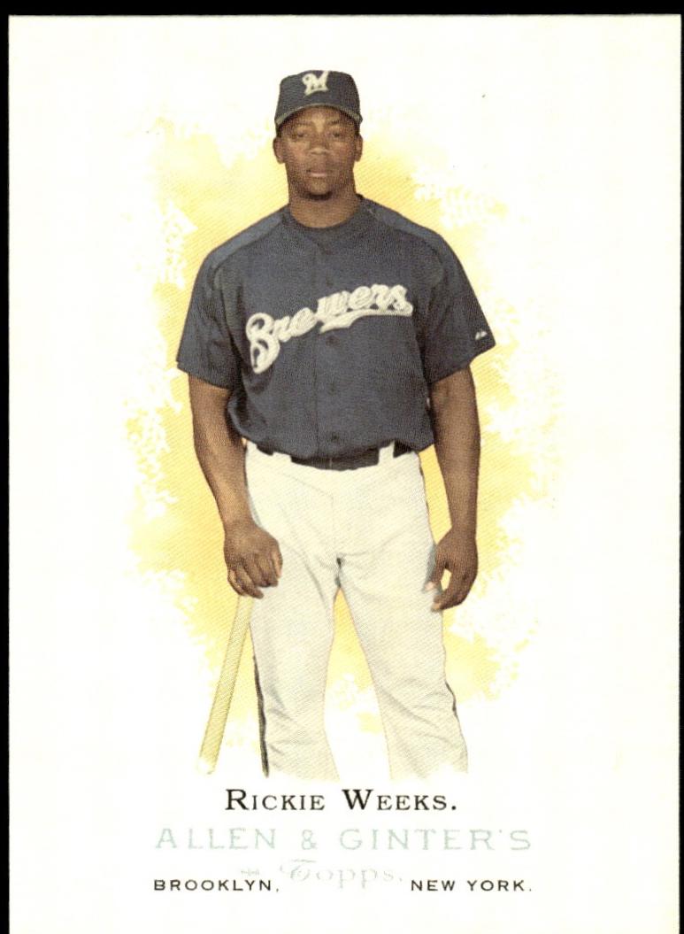 Rickie Weeks #68 2006 Topps Allen & Ginter Baseball