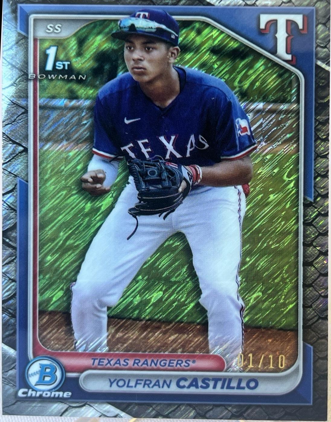 Yolfran Castillo [Reptilian Black Refractor] #BCP-159